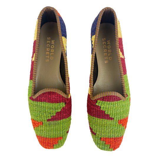 Aztec - UK 7 Ladies Kilim Shoe