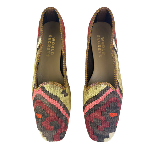Bright - UK 9  Ladies Kilim Shoe