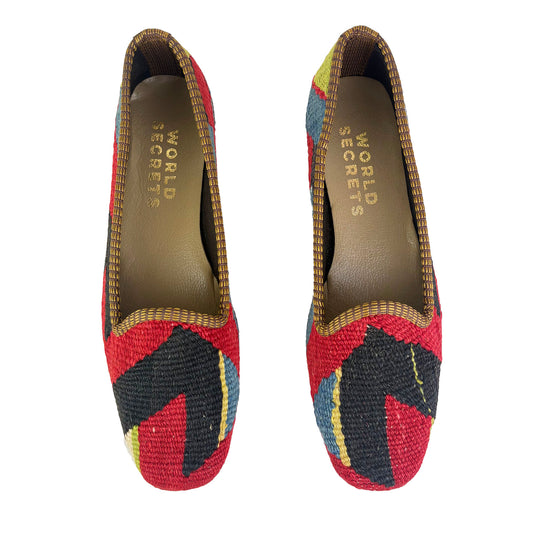 Fire - UK 4 Ladies Kilim Shoe