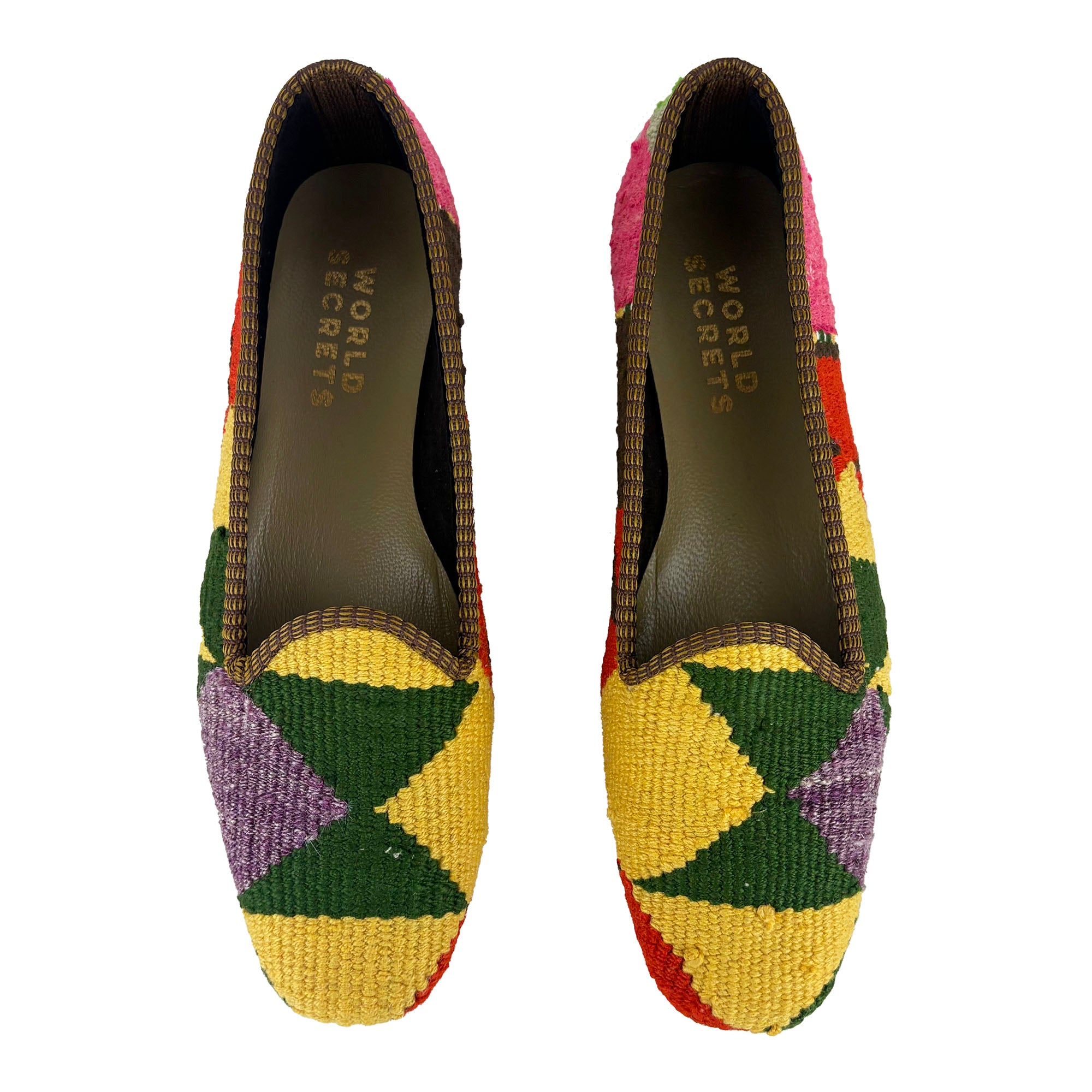 Abstract - UK 8 Ladies Kilim Shoe