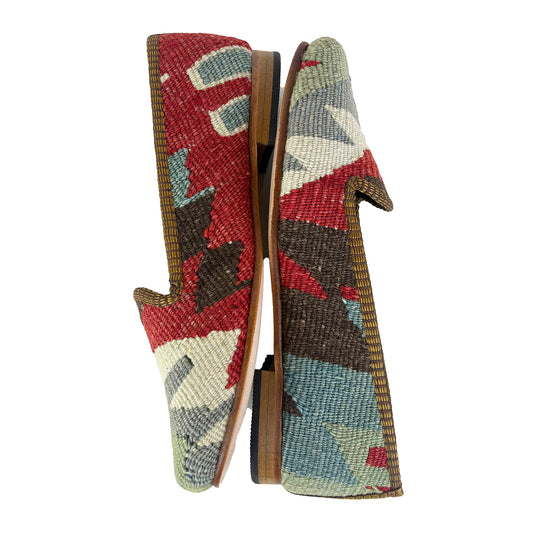 Checker - UK 5 Ladies Kilim Shoe
