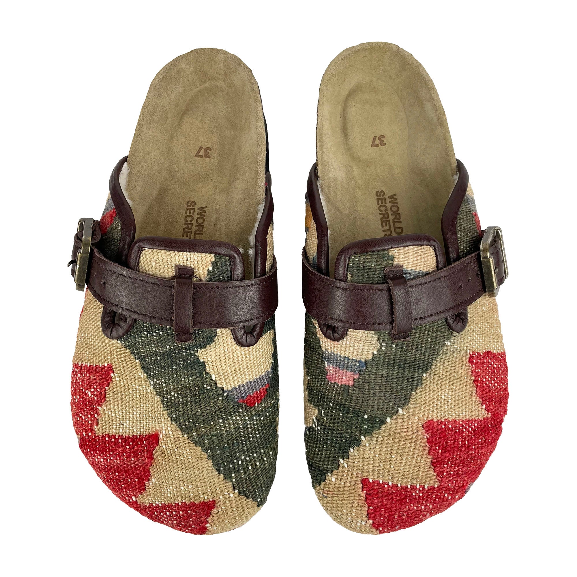 Berry - UK 4 Ladies Carpet Clog