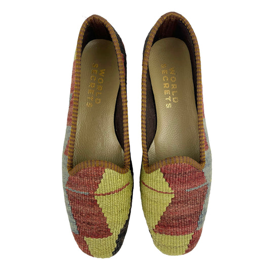 Angle - UK 5 Ladies Kilim Shoe