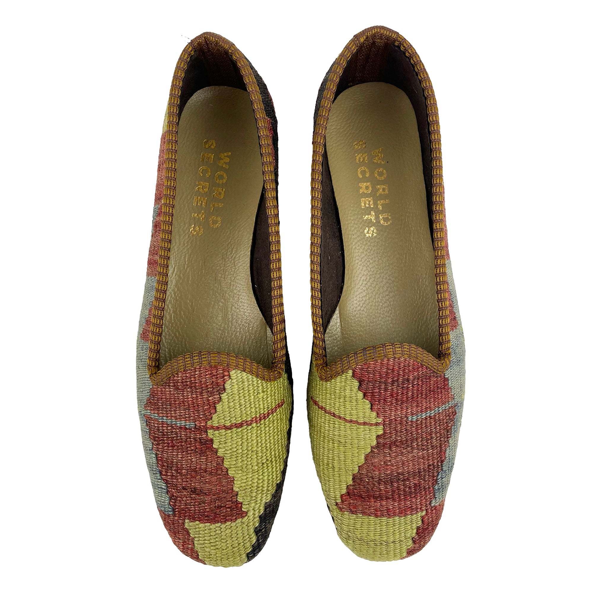 Angle - UK 5 Ladies Kilim Shoe