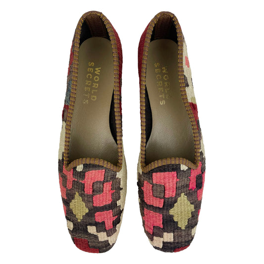 Aztec - UK 7 Ladies Kilim Shoe