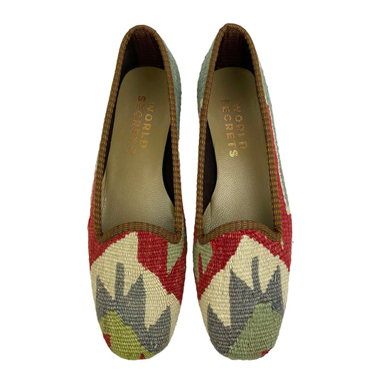 Aztec - UK 4 Ladies Kilim Shoe