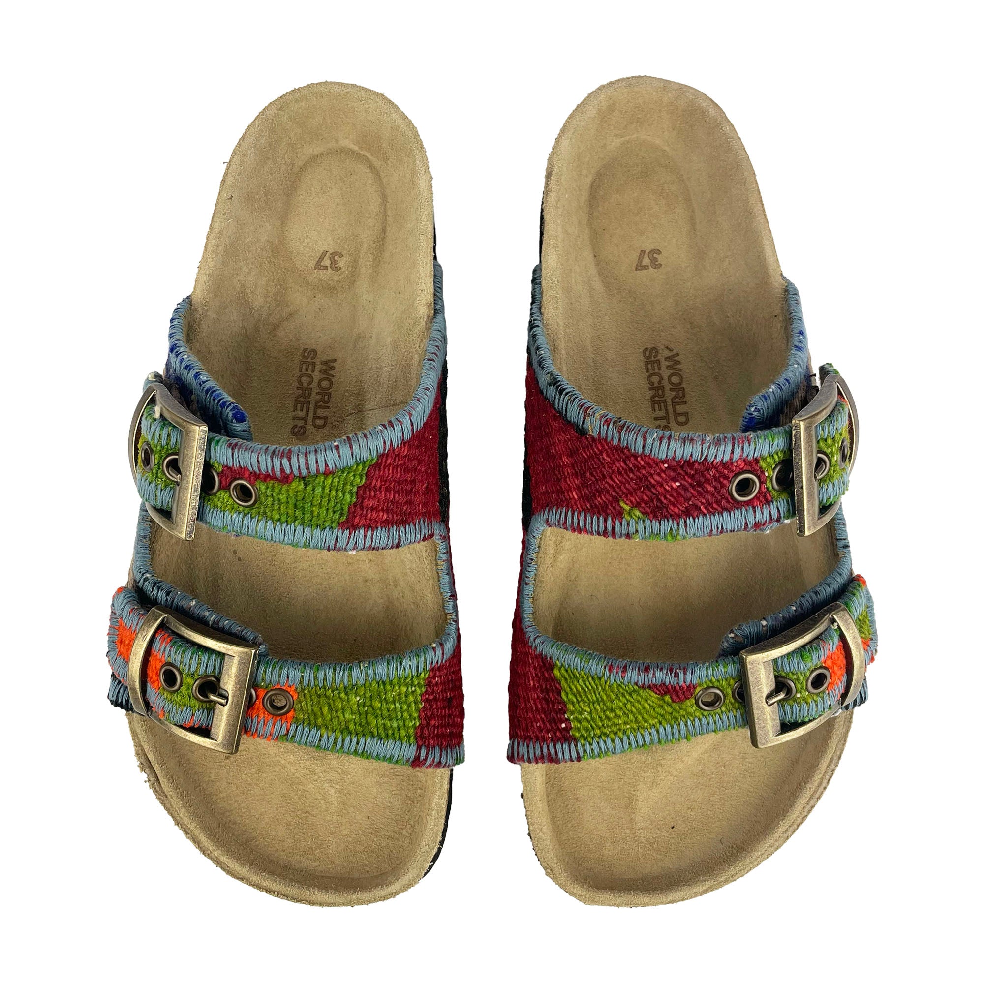 Pool - UK 4 Kilim Sandals