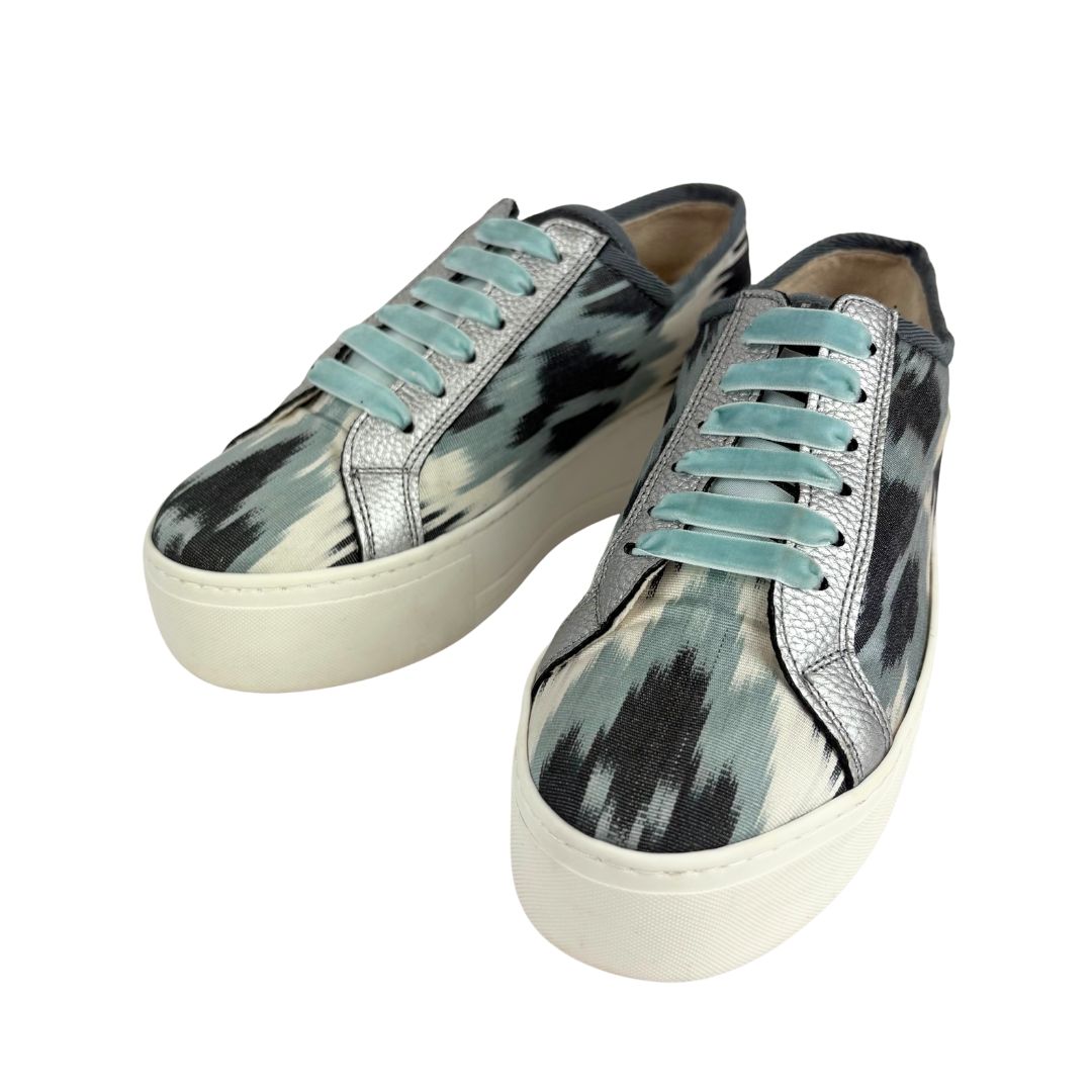 Silver - 'High Flyer' Sneakers