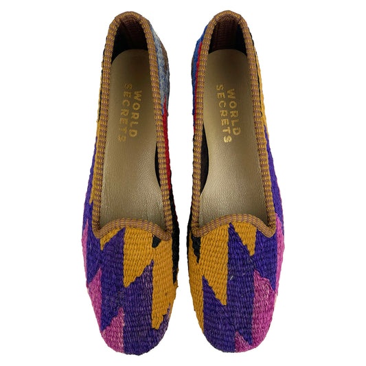 Aztec - UK 7 Ladies Kilim Shoe