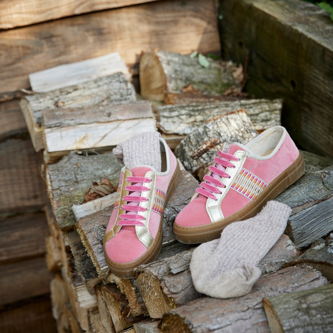Pink Nordics - 'She Who Dares' Sneakers