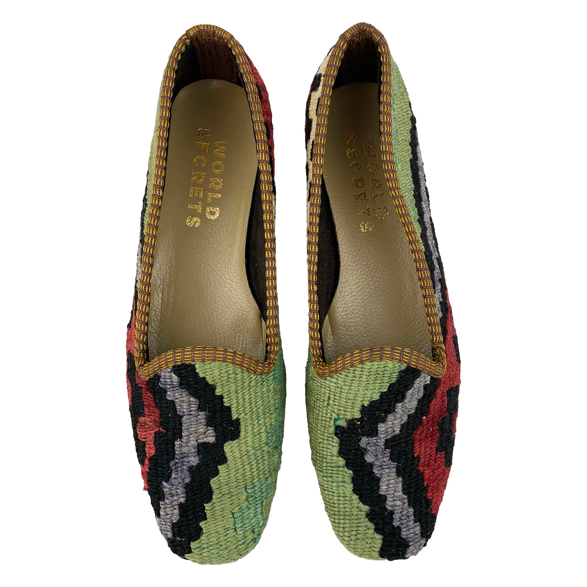 Bark - UK 4 Ladies Kilim Shoe