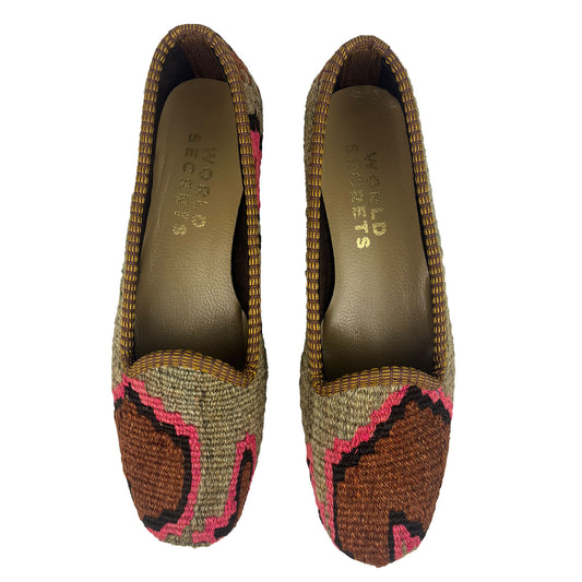 Shade - UK 3 Ladies Kilim Shoe