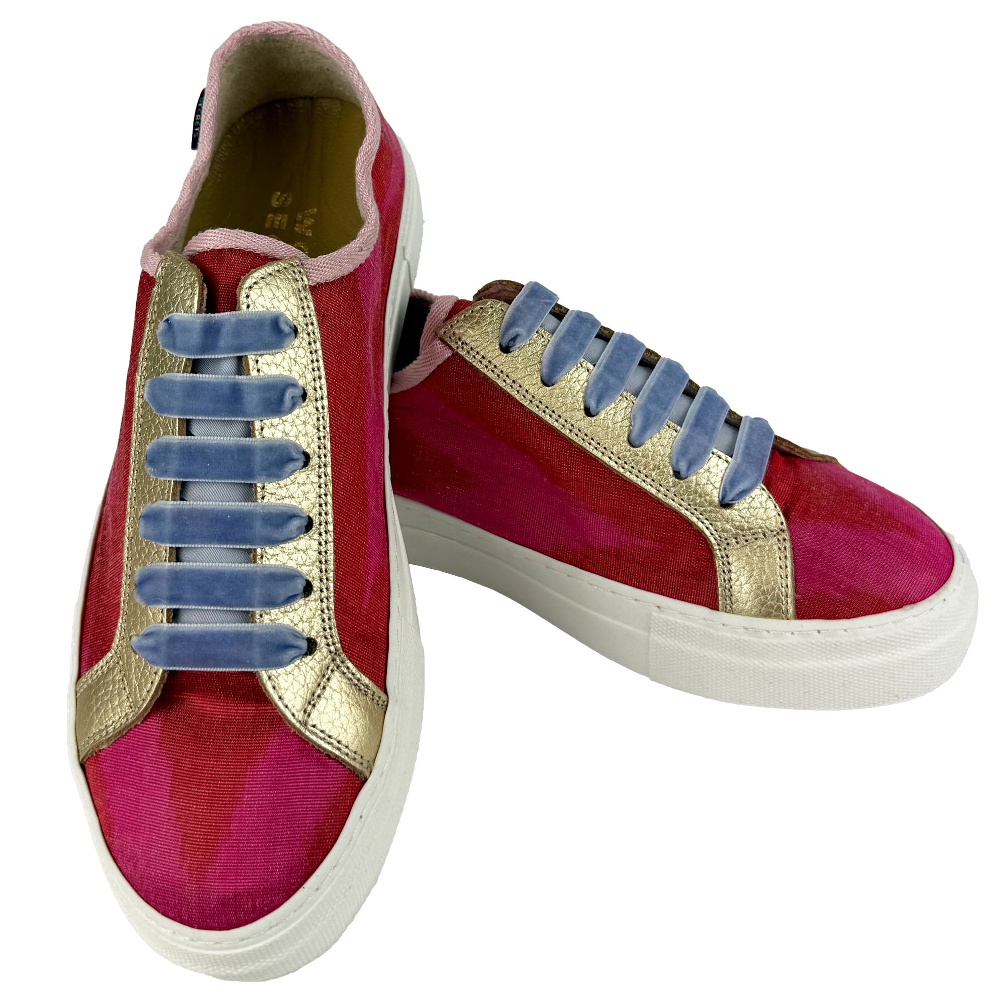 Pink Carousels - 'She Who Dares' Sneakers