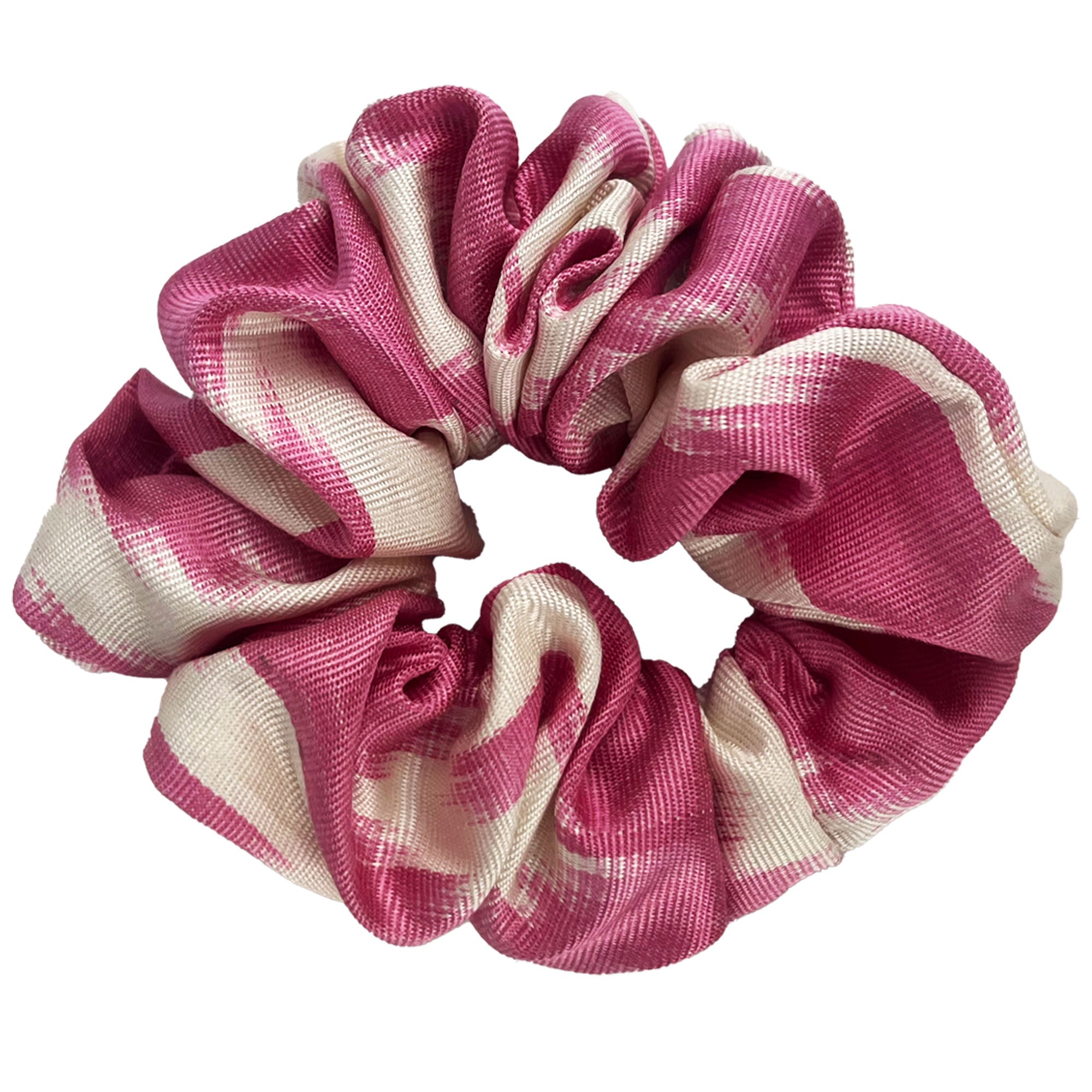 Peony - Ikat Scrunchie