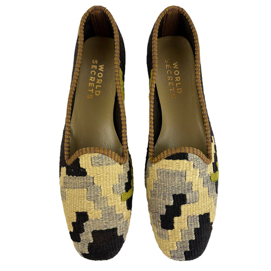Light - UK 9 Ladies Kilim Shoe