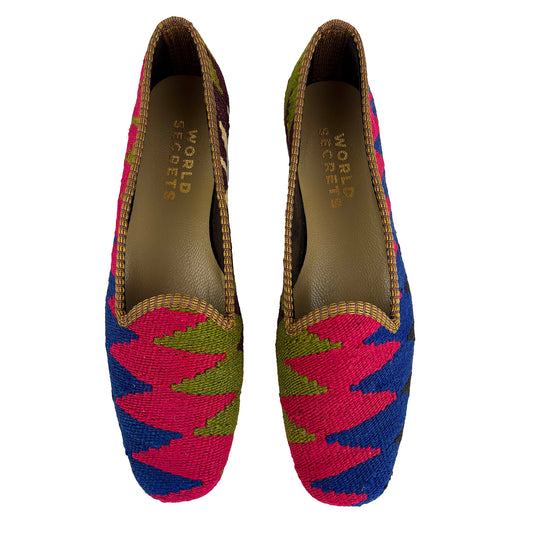 Bright - UK 7 Ladies Kilim Shoe