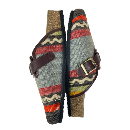 Chestnut - UK 7 Ladies Carpet Clog