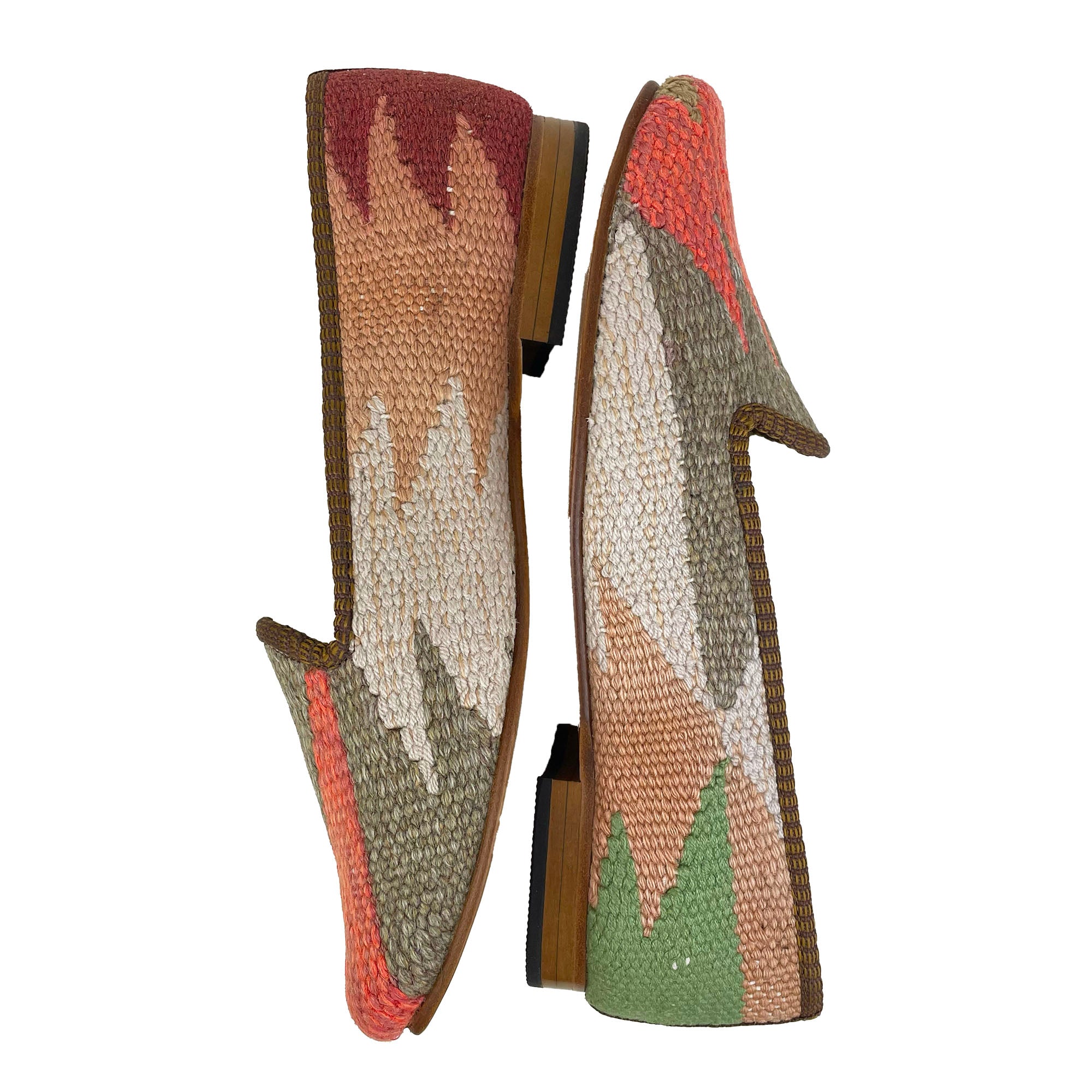 Antique - UK 5 Ladies Kilim Shoe