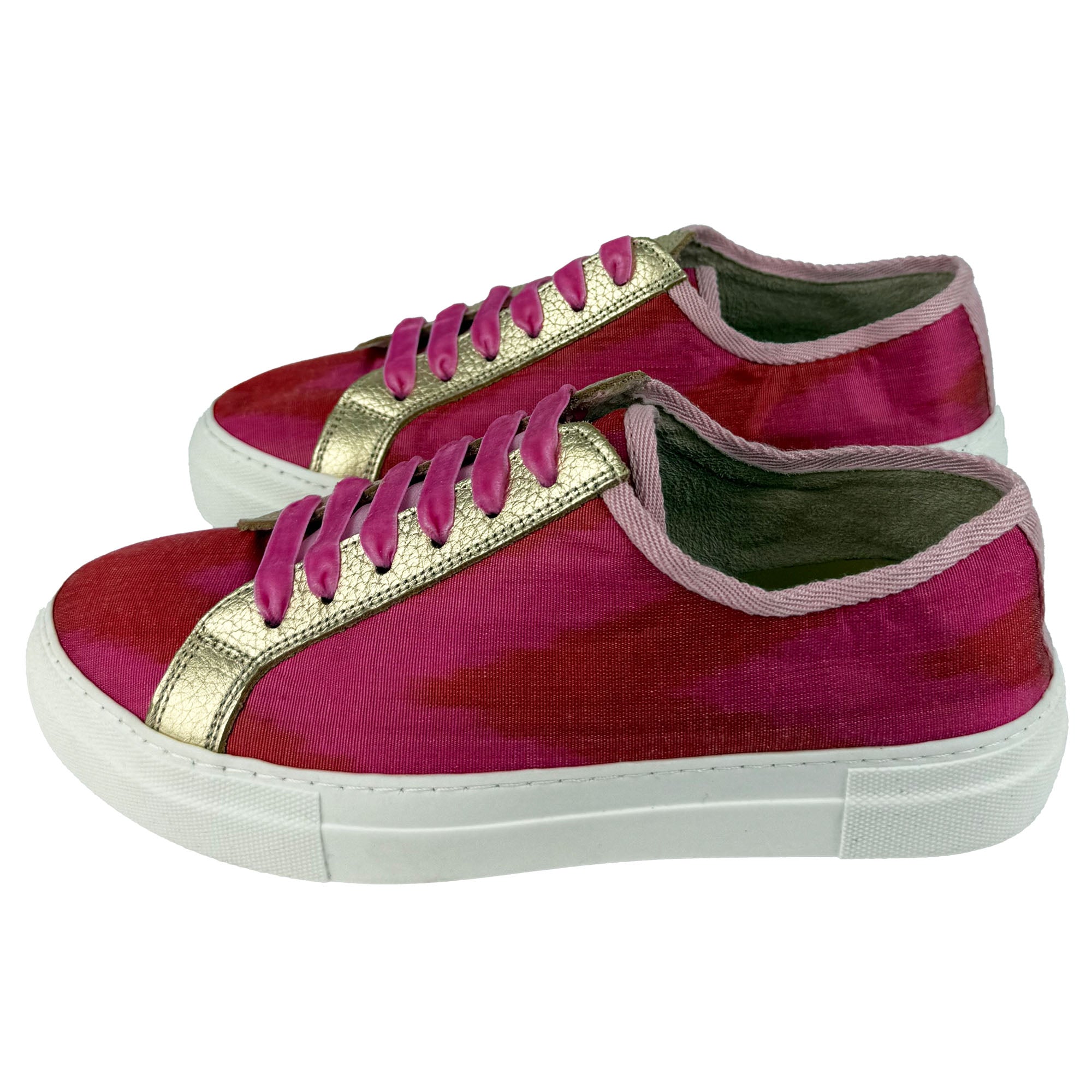Pink Carousels - 'She Who Dares' Sneakers