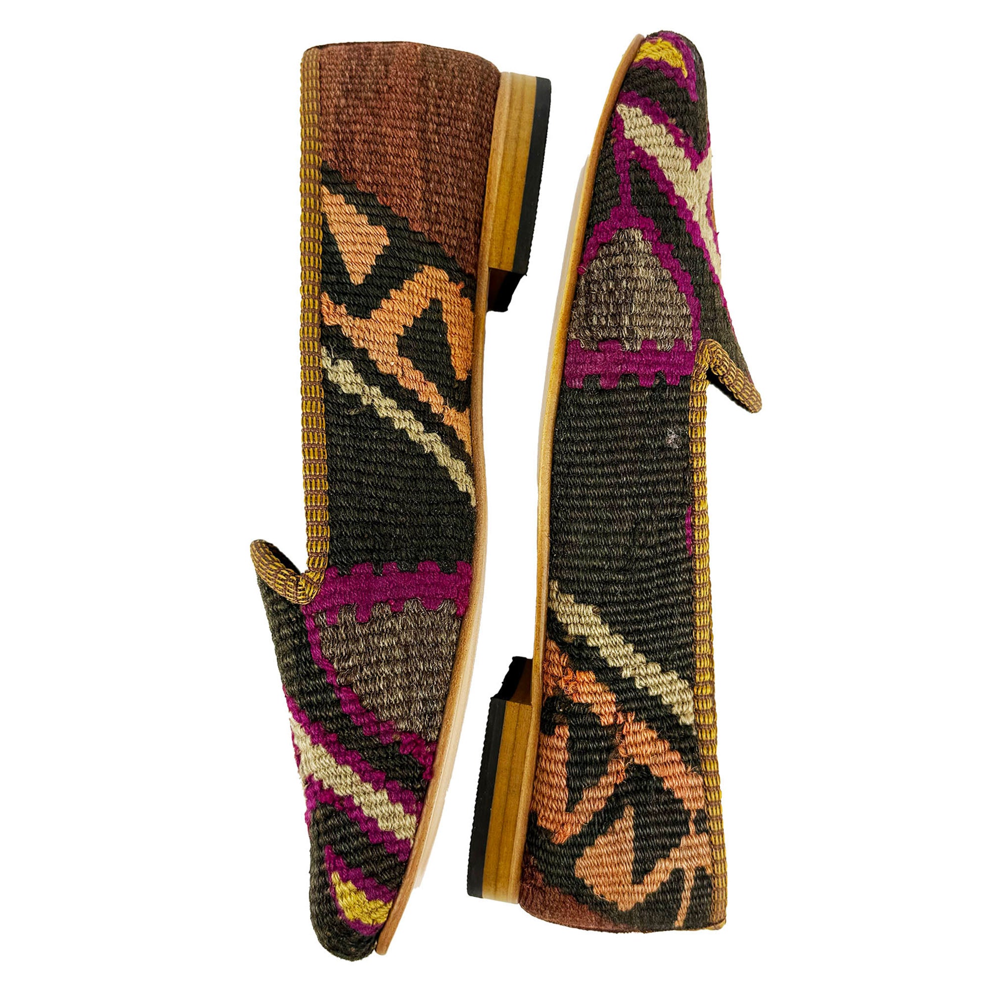 Sage - UK 9 Ladies Kilim Shoe