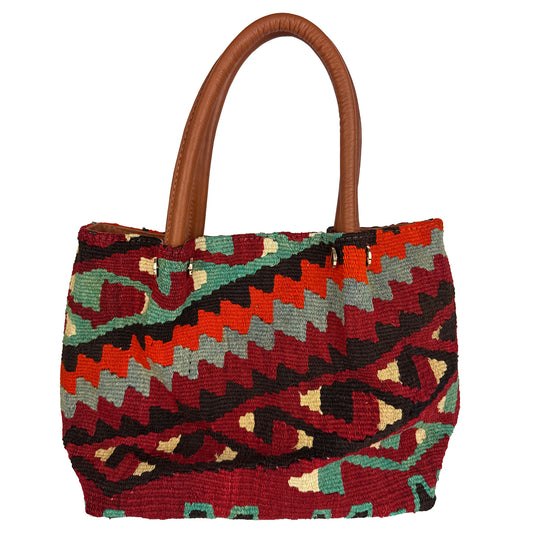 Red - Fiona Shoulder Bag