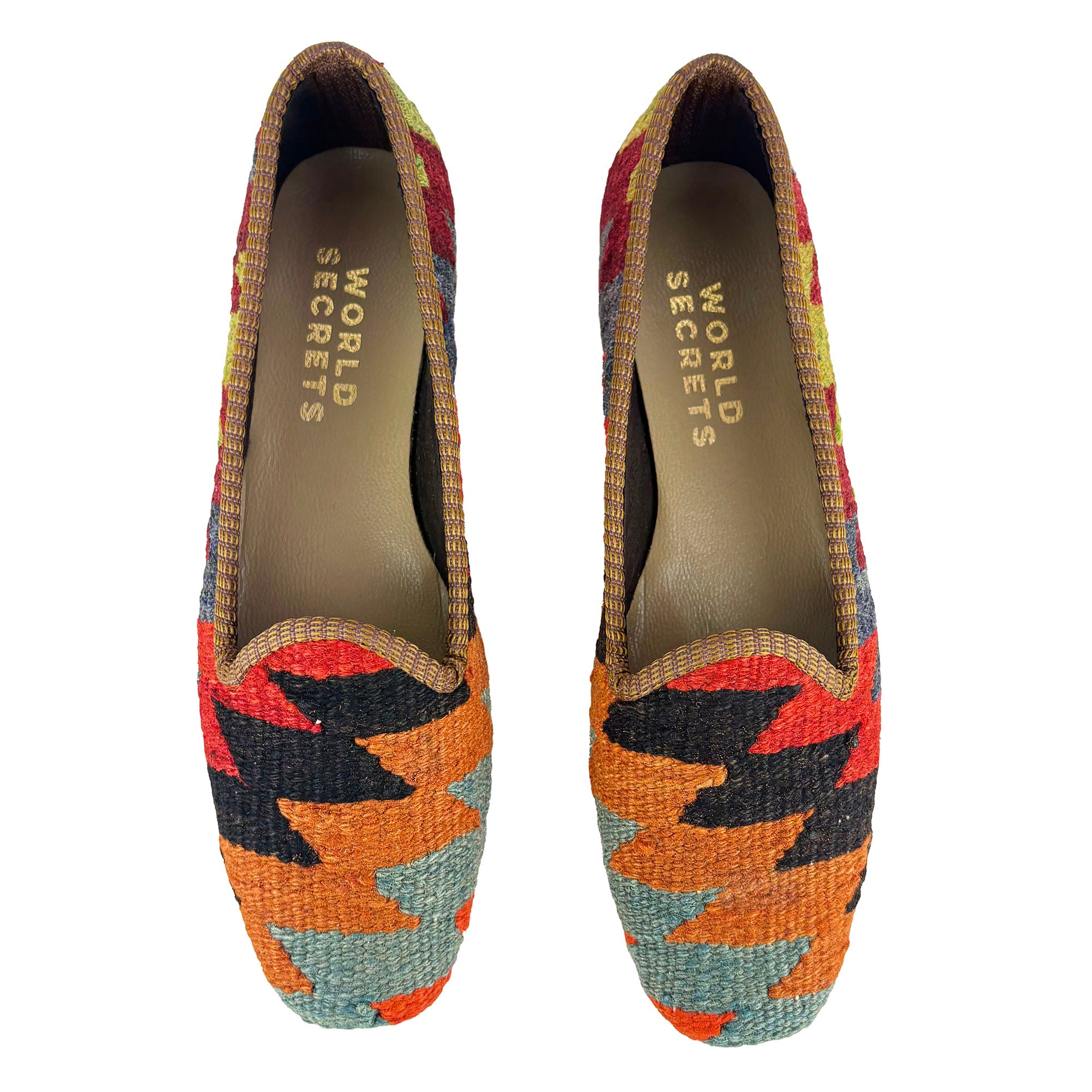 Ruby - UK 6 Ladies Kilim Shoe