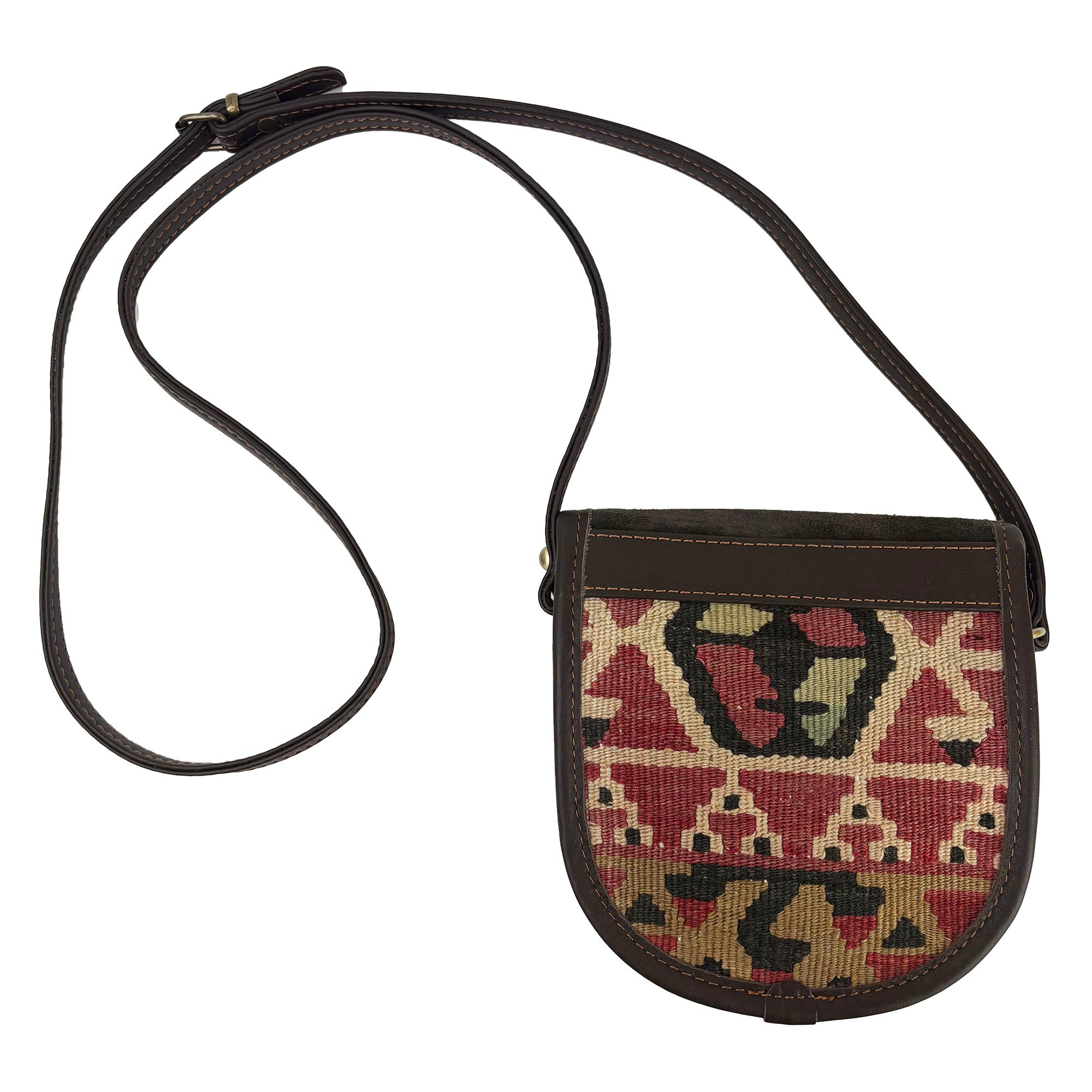 Brass - Mini Saddle Bag