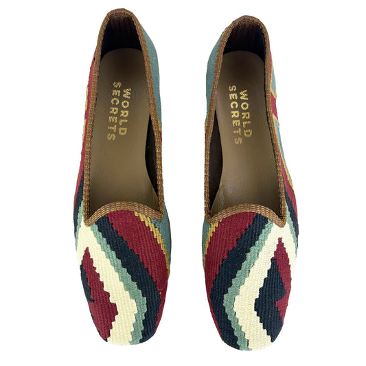 Inca - UK 6 Ladies Kilim Shoe