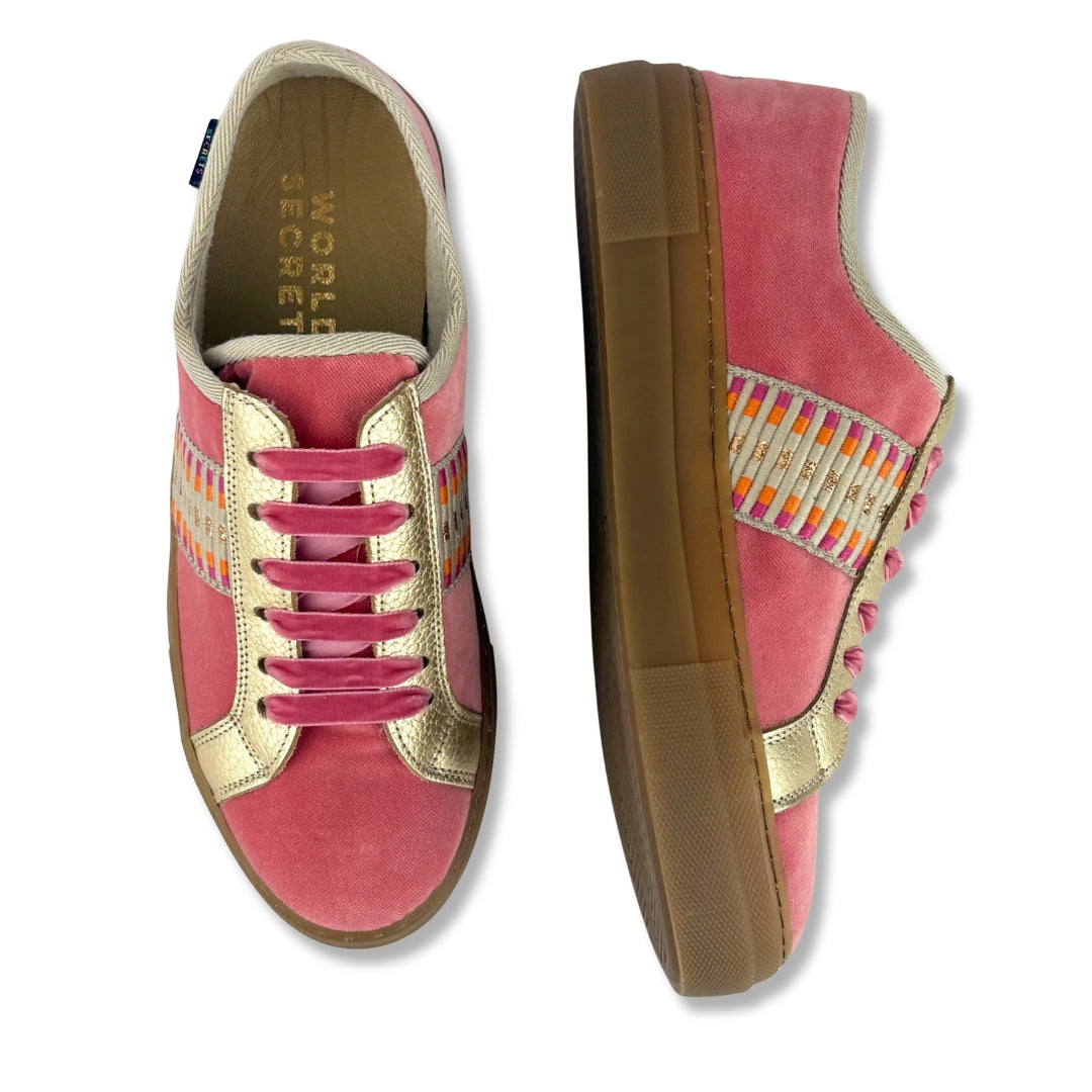 Pink Nordics - 'She Who Dares' Sneakers