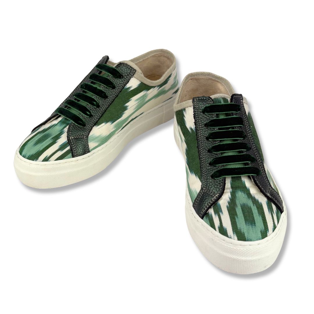 Emerald Green - 'She Who Dares' Sneakers