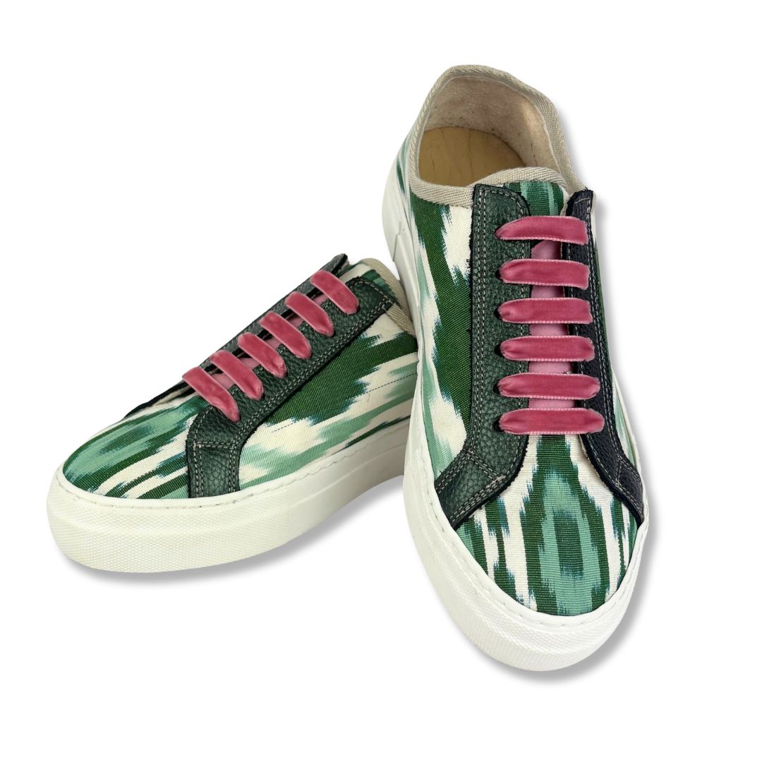 Emerald Green - 'She Who Dares' Sneakers