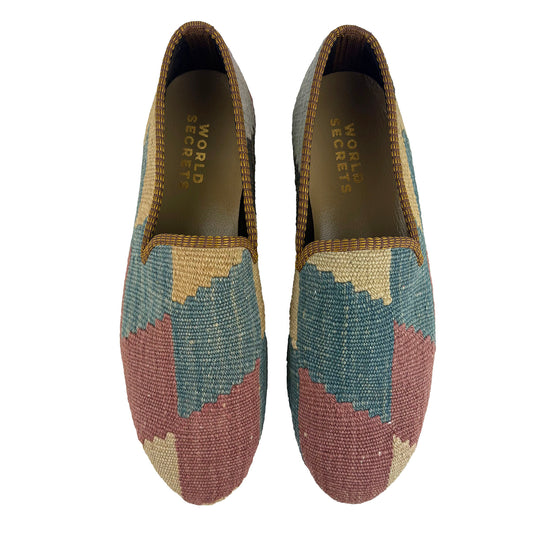Flower - EU 45 Men’s Kilim Shoe