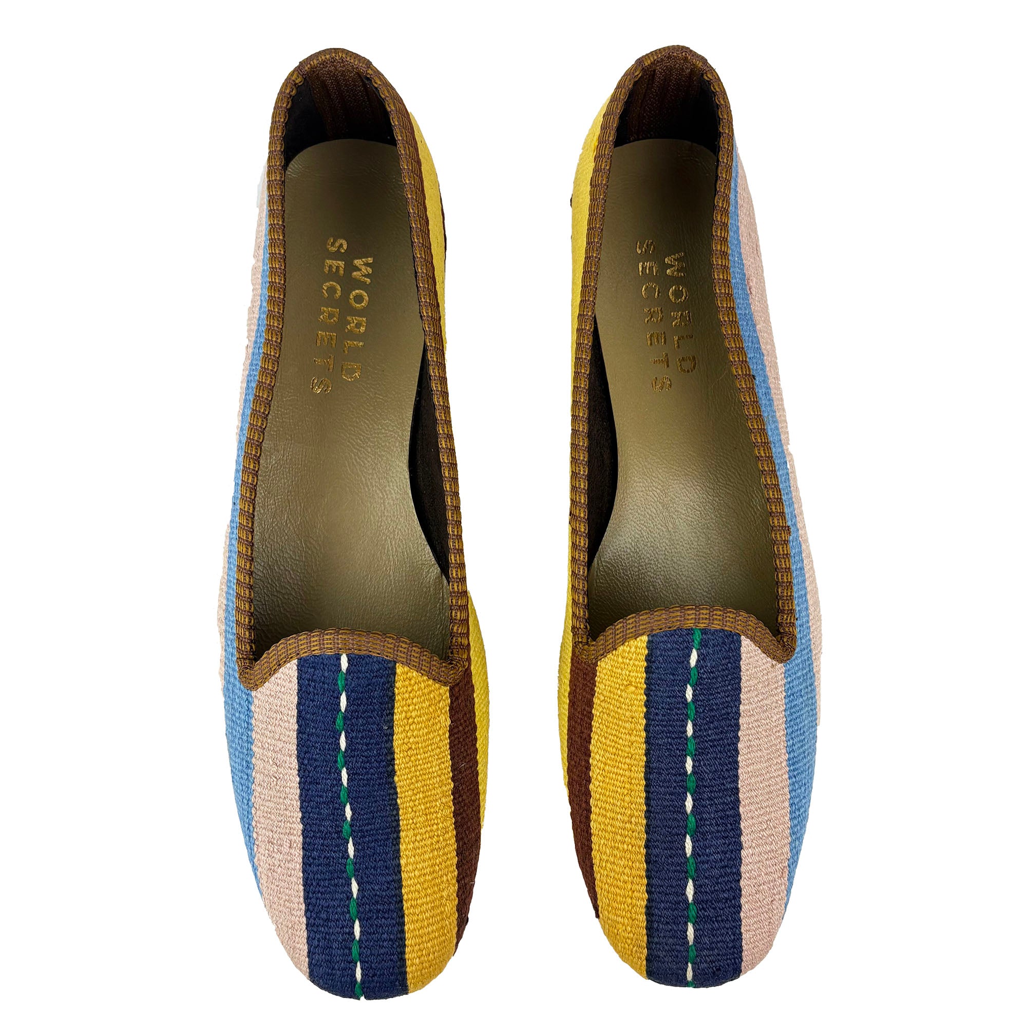 Sage - UK 9 Ladies Kilim Shoe