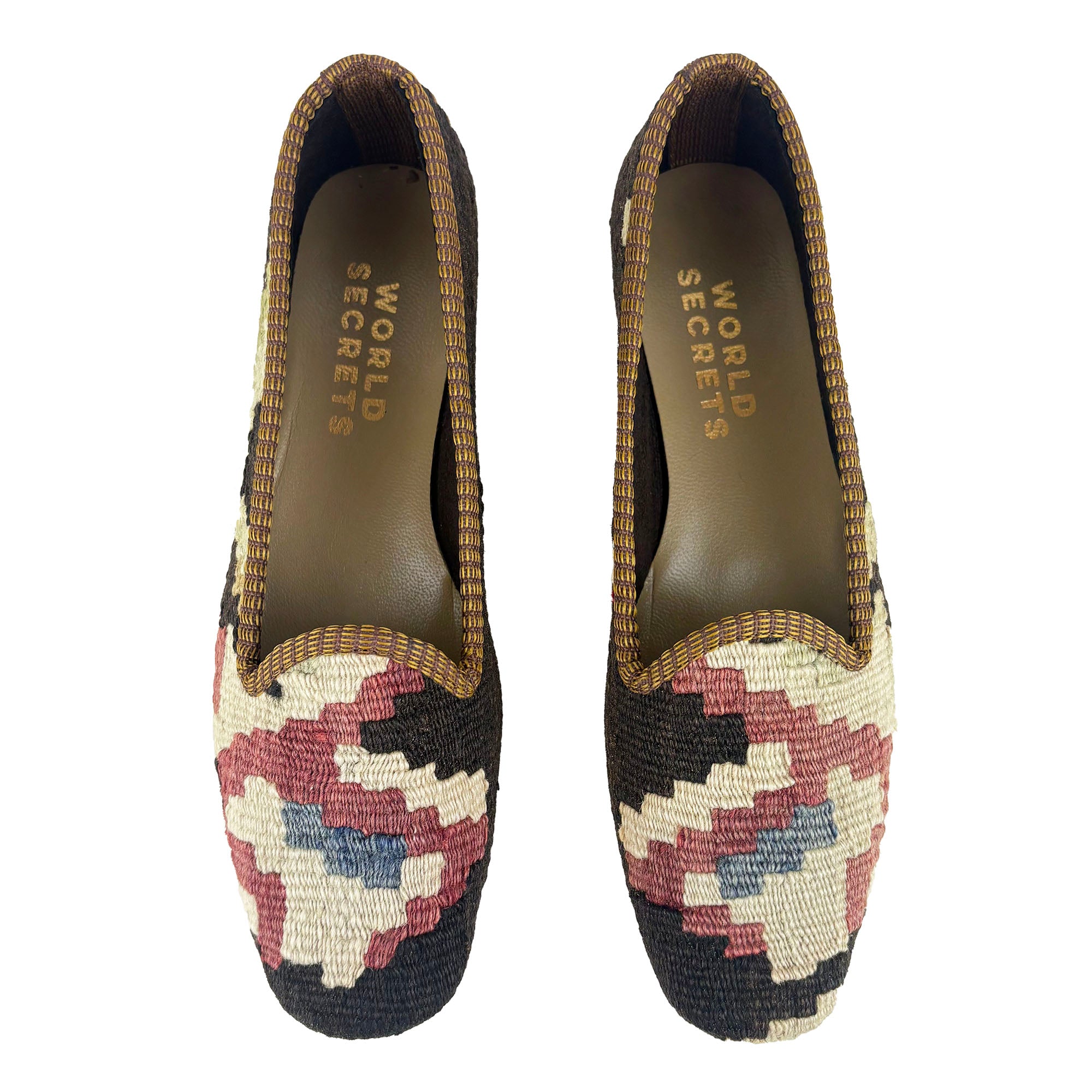 Blush - UK 6 Ladies Kilim Shoe