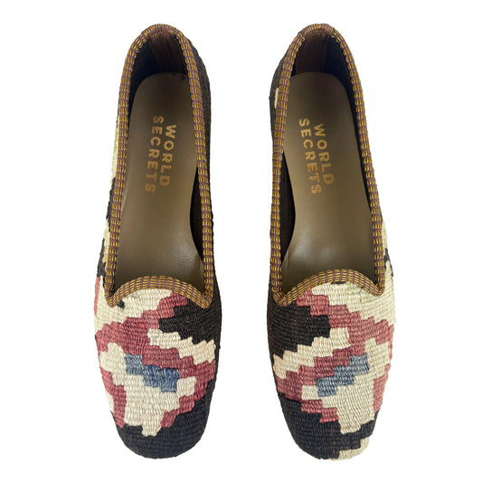 Blush - UK 6 Ladies Kilim Shoe
