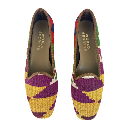 Rowe - UK 8 Ladies Kilim Shoe