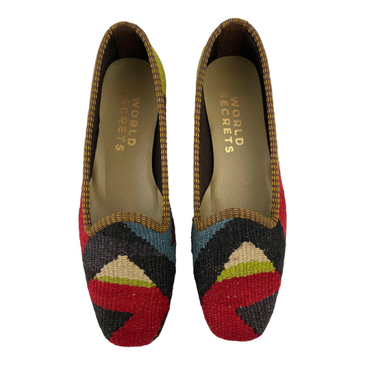 Pastel - UK 3 Ladies Kilim Shoe