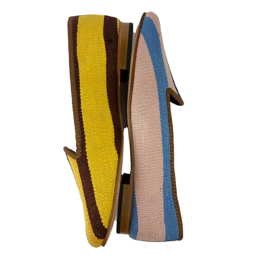 Sage - UK 9 Ladies Kilim Shoe