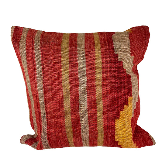 Orange - Large Kilim Cushion