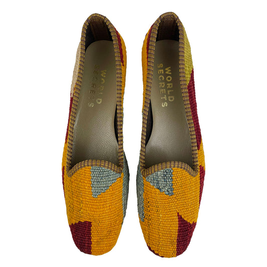 Blush - UK 6 Ladies Kilim Shoe