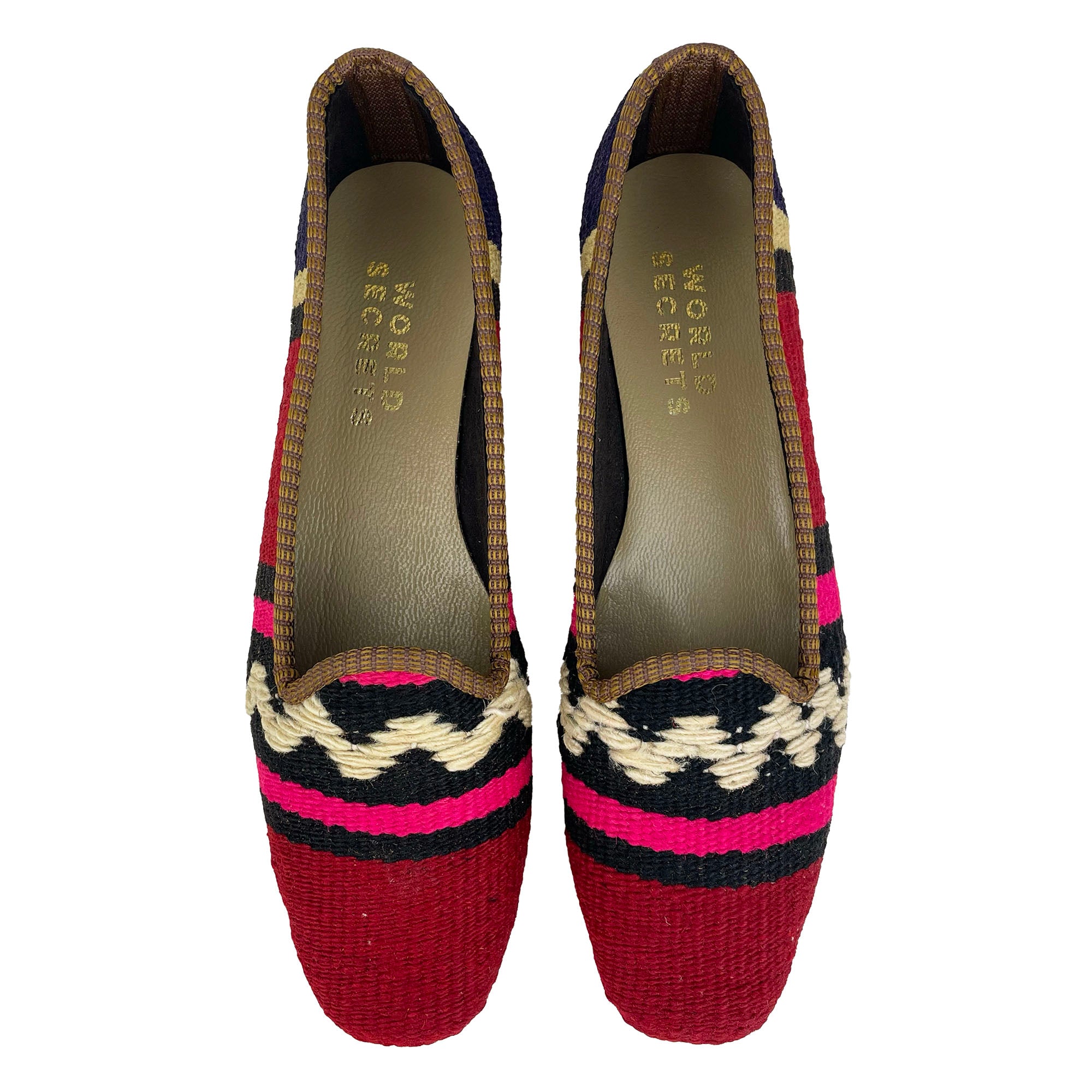 Flower - UK 8 Ladies Kilim Shoe