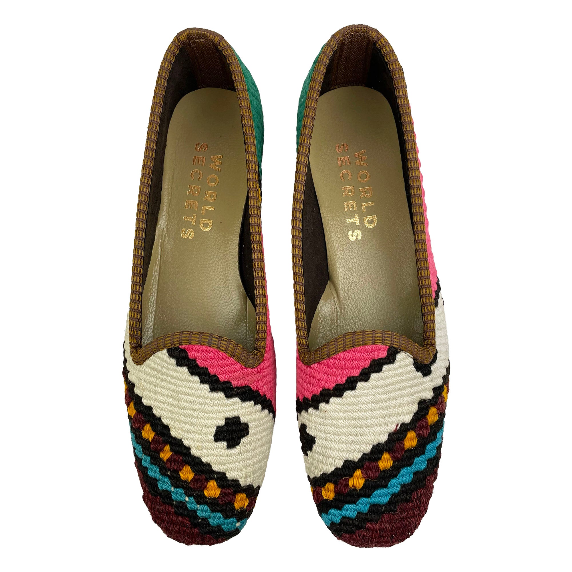 Lumo - UK 3 Ladies Kilim Shoe