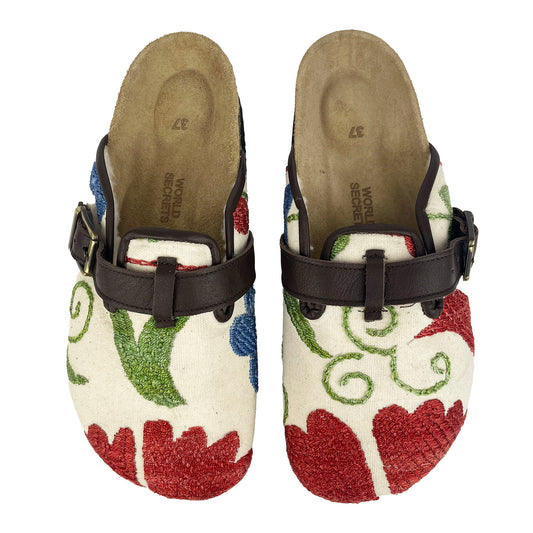 Poppy - UK 4 Suzani Clog