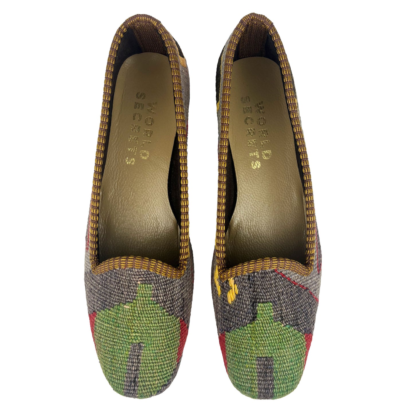 Flower - UK 4 Ladies Kilim Shoe