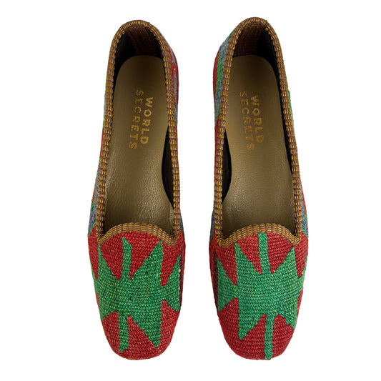 Checker - UK 7 Ladies Kilim Shoe
