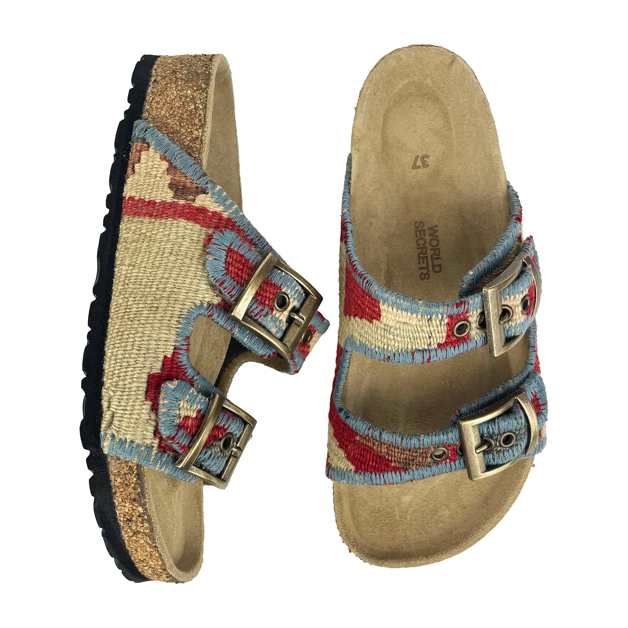 Beam - UK 4 Kilim Sandals