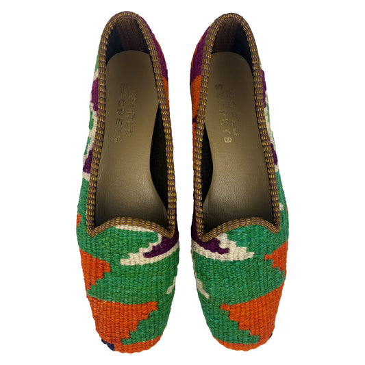 Puzzle - UK 6 Ladies Kilim Shoe