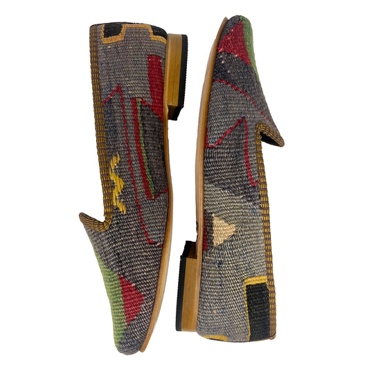 Flower - UK 4 Ladies Kilim Shoe
