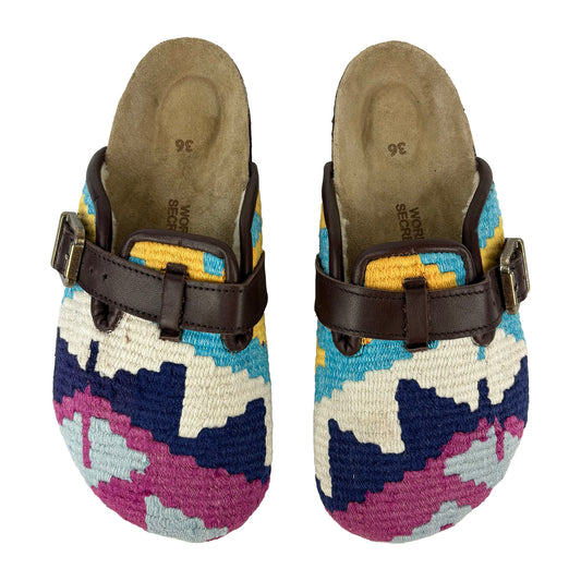 Snowy - UK 3 Ladies Carpet Clog