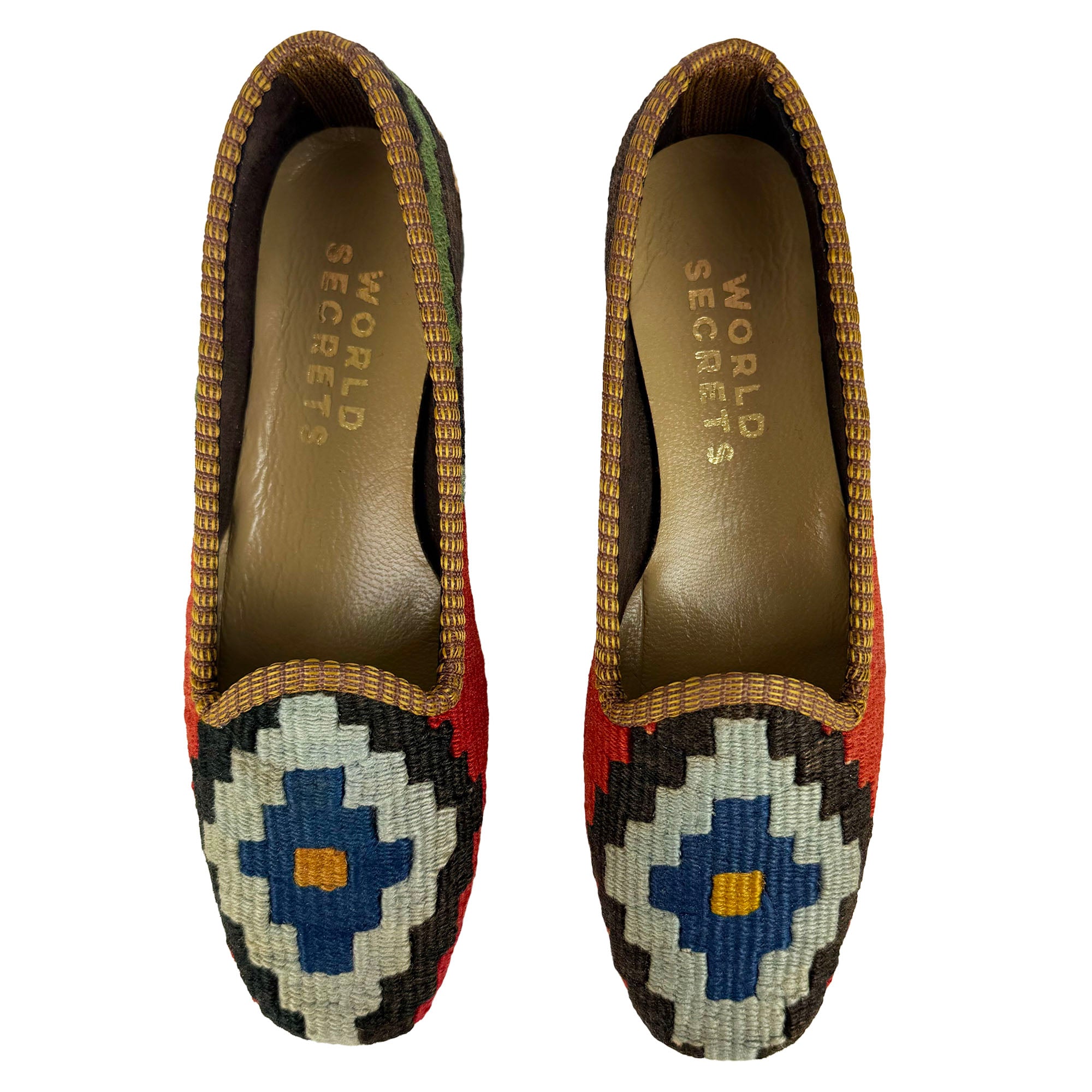 Chess - UK 3 Ladies Kilim Shoe